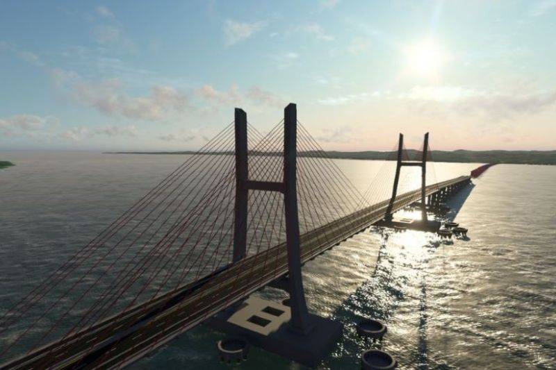 Jembatan Kalimantan-Pulau Laut Jadi Penghubung Darat Strategis Kalsel