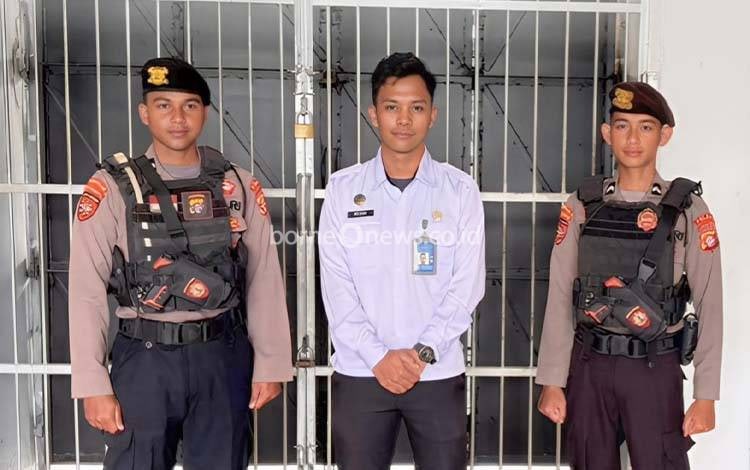 Rutan Palangka Raya Koordinasi dengan Sabhara Polda Kalteng untuk Pengamanan Natal-Tahun Baru