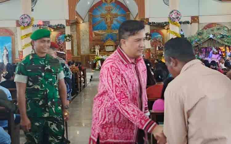 Bupati Lamandau dan Forkopimda Kunjungi Gereja dan Pos Terpadu Pastikan Natal 2025 Aman