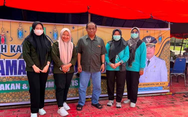 Dinkes Pulang Pisau Buka Posko Cek Kesehatan Gratis di Rest Area Pemkab