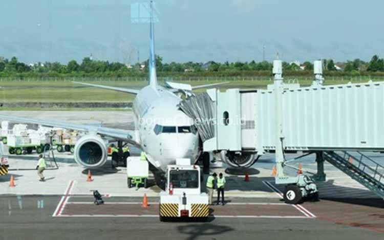 Penumpang Bandara Tjilik Riwut Akhir Desember 2025 Didominasi Menuju dan dari Jawa