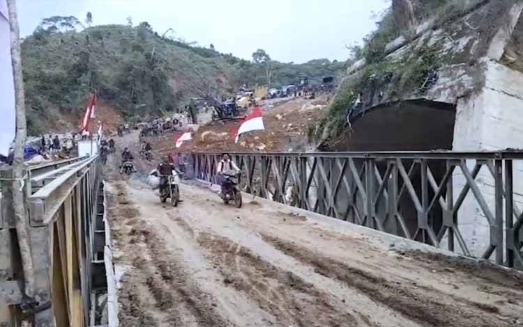 Pemerintah Selesaikan Pembangunan 6 Iembatan Darurat di Aceh