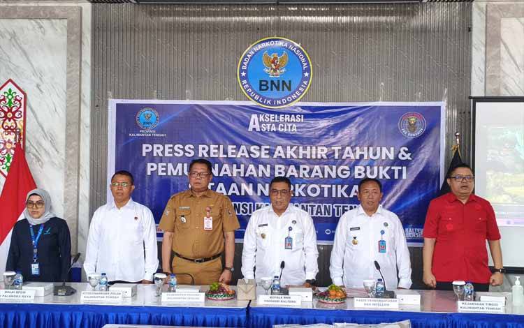 BNNP Kalteng Rehabilitasi 122 Penyalahguna Narkoba Tahun 2025