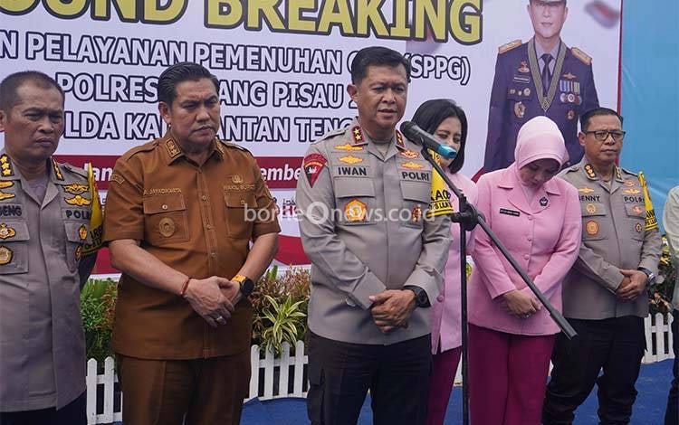 Ikuti Groundbreaking SPPG Pulang Pisau, Kapolda Kalteng: Pembangunan SPPG terus Diperluas untuk Pemenuhan Gizi Anak