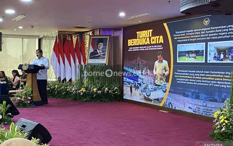 Menteri Imipas Minta Napi Aceh Tamiang yang Dilepas Saat Banjir Kembali Sukarela
