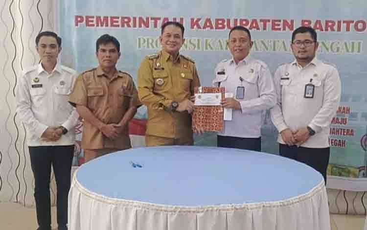 Pemkab Bartim dan Bapas Muara Teweh Teken PKS terkait Pembinaan Anak Berhadapan dengan Hukum