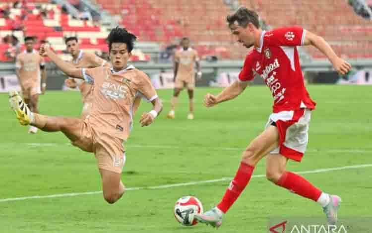 Duel Bali United Kontra Dewa United Berakhir Imbang Tanpa Gol