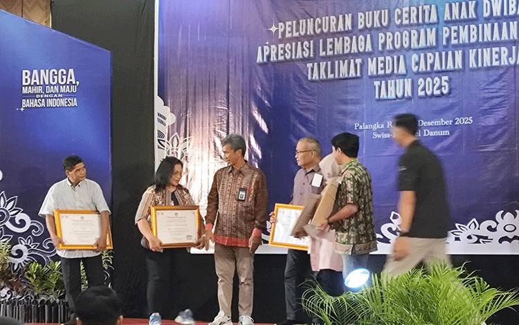 70 Buku Cerita Anak Diluncurkan Balai Bahasa Kalteng Jelang Akhir Tahun 2025