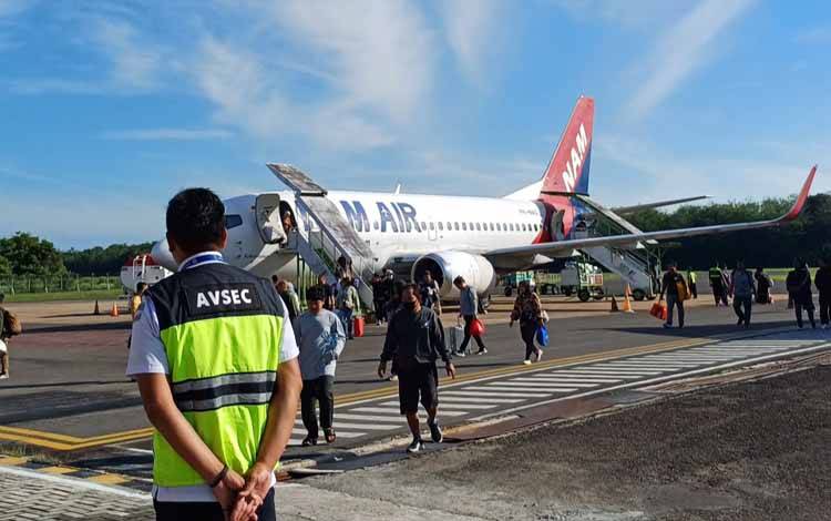 Bandara H Asan Sampit Catat Pergerakan 6.022 Penumpang Selama Arus Nataru 2025/2026