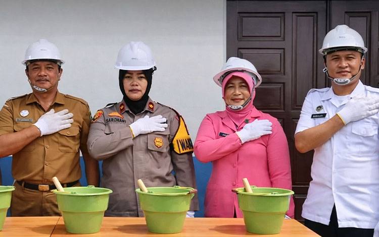 Polres Kapuas Perkuat Program MBG Lewat Pembangunan 3 SPPG