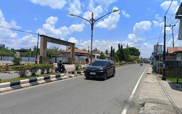 Kota Tamiang Layang di Kabupaten Barito Timur. (FOTO: AGUSTINUS BOLE MALO)
