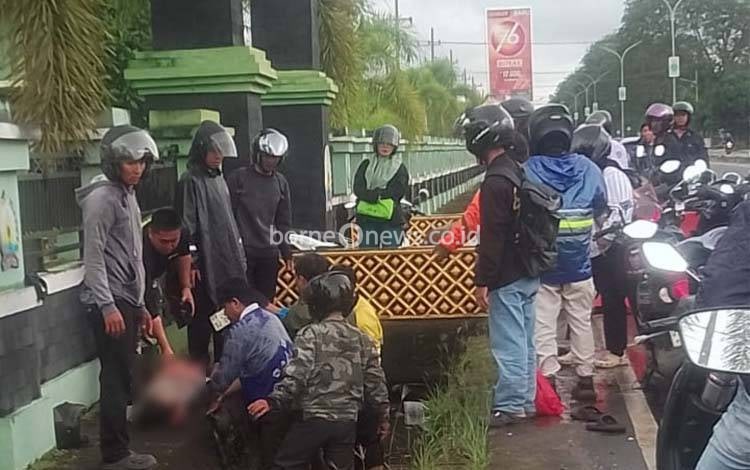 Laka Lantas di Jalan A. Yani Km 21 Banjarbaru, Seorang Perempuan Meninggal Dunia di Tempat