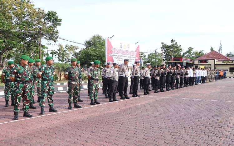 Polres Seruyan Gelar Apel Kesiapan Pengamanan Malam Pergantian Tahun 20252026