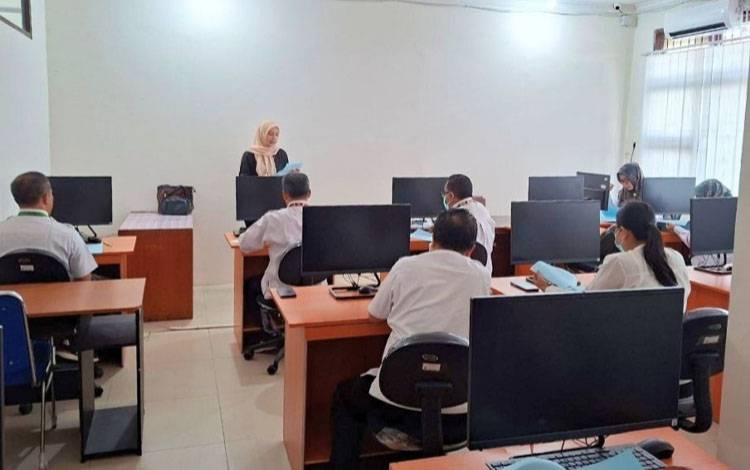 BKPSDM Palangka Raya Gelar Assessment Pemetaan Calon Kepala UPTD Puskesmas