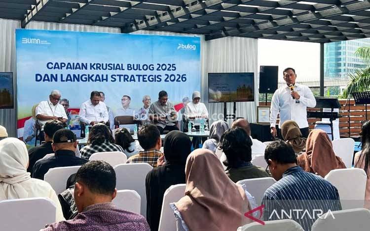 Bulog Bidik Serap 4 Juta Ton Beras Petani di 2026, Stok Nasional Dipastikan Aman