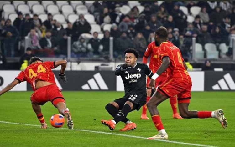 Juventus Gagal Raih Poin Setelah Ditahan Imbang 1-1 oleh Lecce