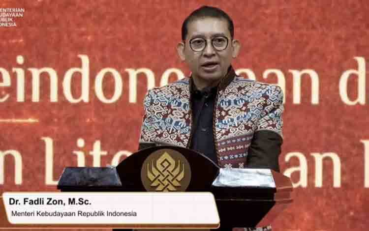 Menteri Kebudayaan Dorong Penulisan Sejarah
