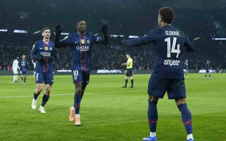 PSG Menangi Derbi Paris Setelah Kalahkan Paris FC 2-1