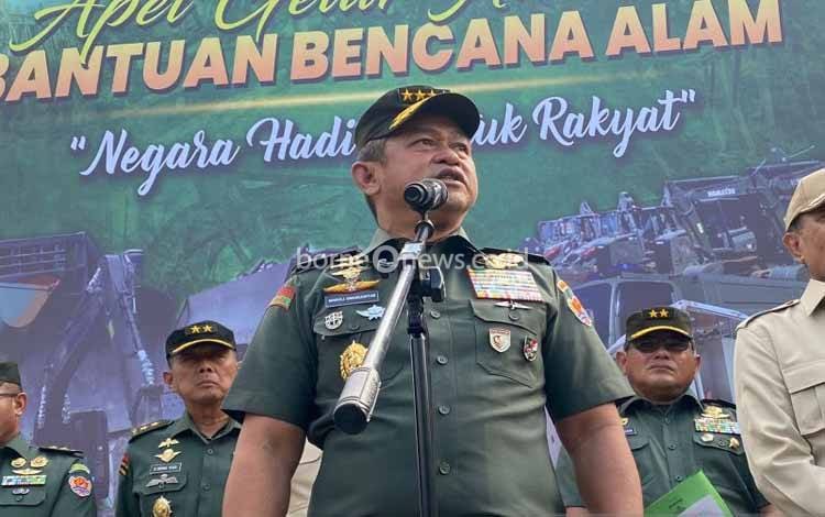 KSAD Jelaskan Biaya Pembangunan Sumur Rp150 Juta di Lokasi Bencana