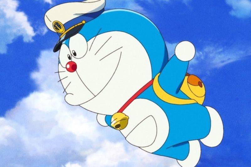 Tangkapan layar - Doraemon terbang. (Instagram/@dorachan_official.)