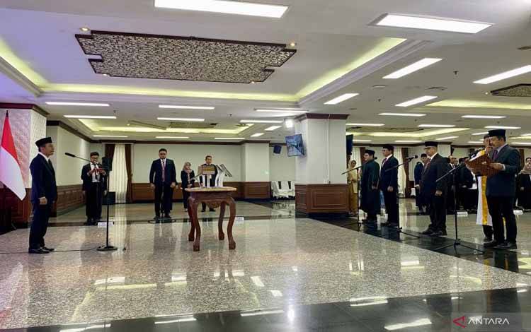 Palguna, Yuliandri, Ridwan Mansyur Resmi kembali Jabat Anggota MKMK