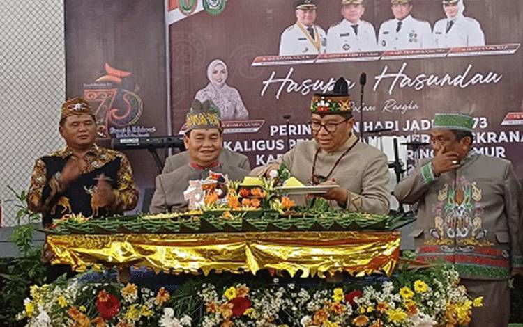 Usia 73 Tahun, Efisiensi Anggaran Jadi Tantangan Pembangunan Kotim