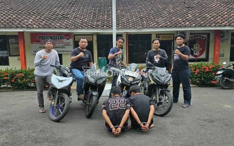 Kakak Beradik Pelaku Curanmor Dibekuk di Antang Kuala Kapuas Residivis