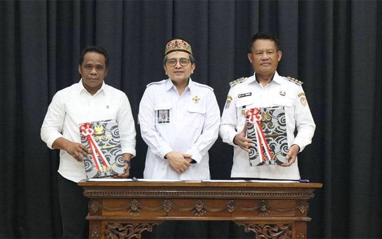 Bupati Seruyan Hadiri Penyerahan LHP BPK, Tegaskan Komitmen Tindak Lanjut Rekomendasi