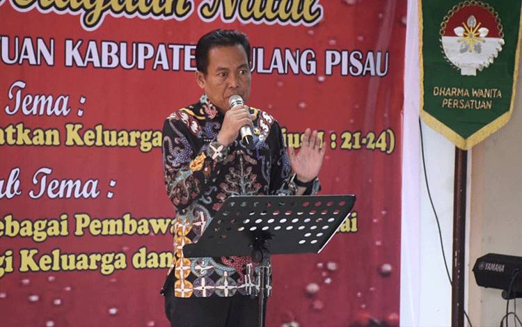 Dharma Wanita Persatuan Pulang Pisau Gelar Ibadah dan Perayaan Natal 2025