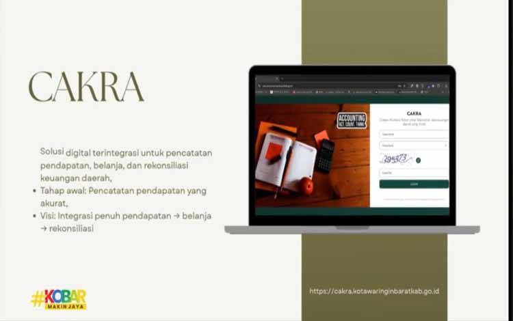 BKAD Kobar Luncurkan CAKRA untuk Transparansi Keuangan