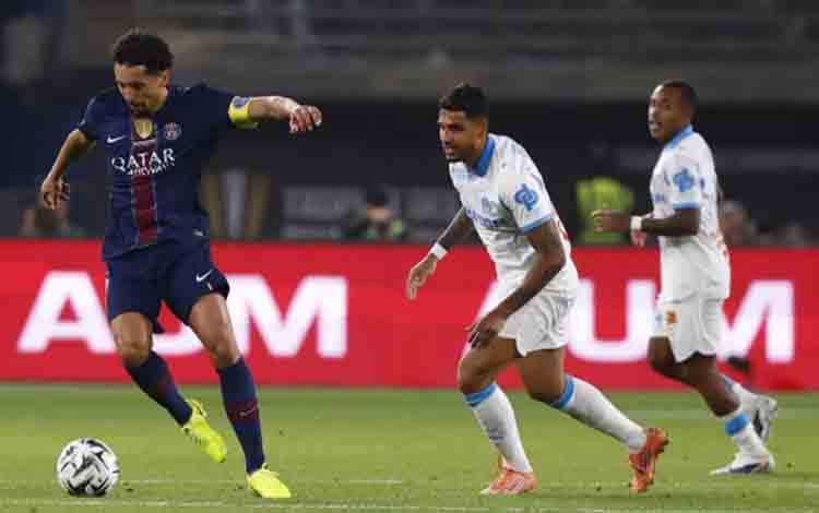 Menang Adu Penalti Kontra Marseille, PSG Juarai Piala Super Prancis