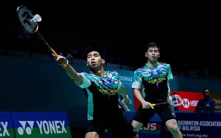 Sabar/Reza Waspadai Aaron/Soh dengan Dukungan Suporter Tuan Rumah