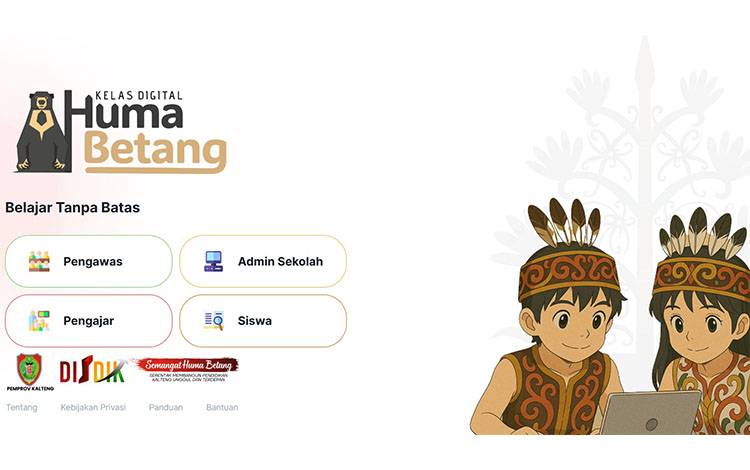 Survei Litbang Kompas Catat Tantangan Pelaksanaan Kelas Digital Huma Betang