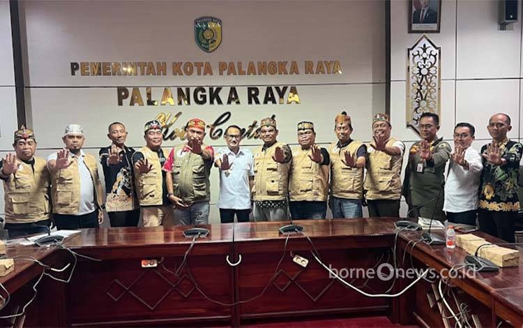 Hadapi Ancaman Narkoba, Wali Kota Palangka Raya Terima Audiensi GDAN