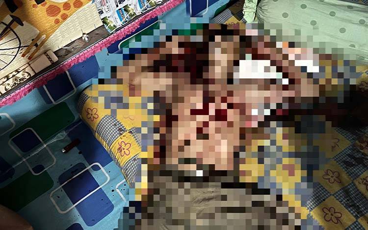 Seorang Pria Tewas Bersimbah Darah di Jalan Raflesia Palangka Raya