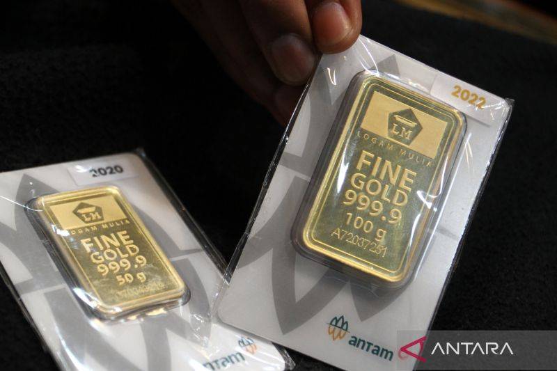 Emas Antam Naik Lagi, Kini Melonjak Rp25.000/Gr Jadi Rp2,602 Juta