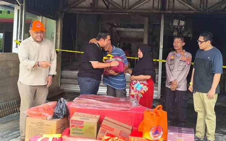 Pemkab Pulang Pisau Salurkan Bantuan untuk Warga Terdampak Kebakaran
