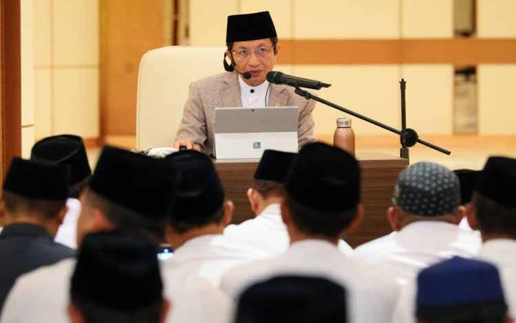 Menag Pantau Persiapan Masjid Negara di IKN untuk Sambut Ramadan