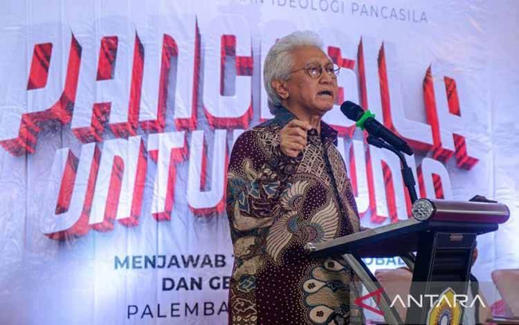 Dewan Pakar BPIP Bidang Strategi Hubungan Luar Negeri Dr. Darmansjah Djumala. ANTARA/HO-BPIP/am.