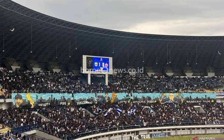 Persib Juara Paruh Musim Setelah Taklukkan Persija 1-0