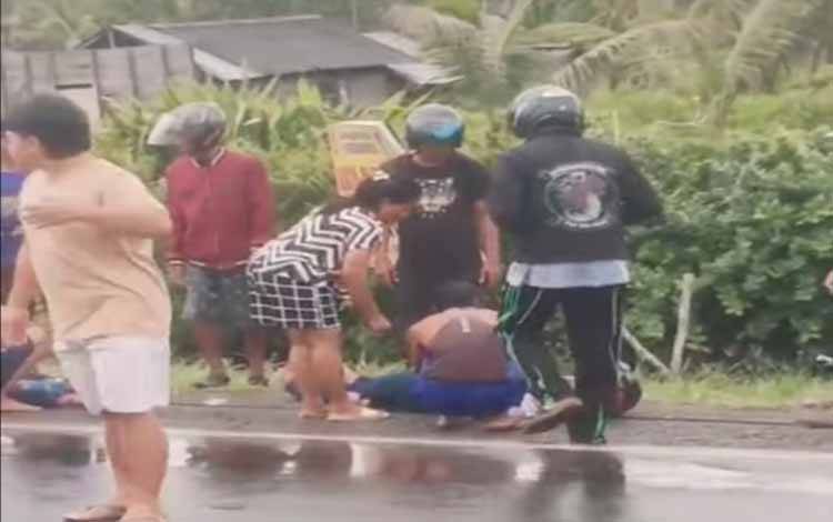 Kecelakaan di Basarang Libatkan Motor Vs Mobil: 3 Jadi Korban, Satu Meninggal