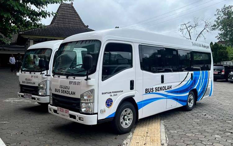 Kemenhub Alokasikan 150 Bus Sekolah 2025, Kalteng Kebagian untuk Sekolah Rakyat