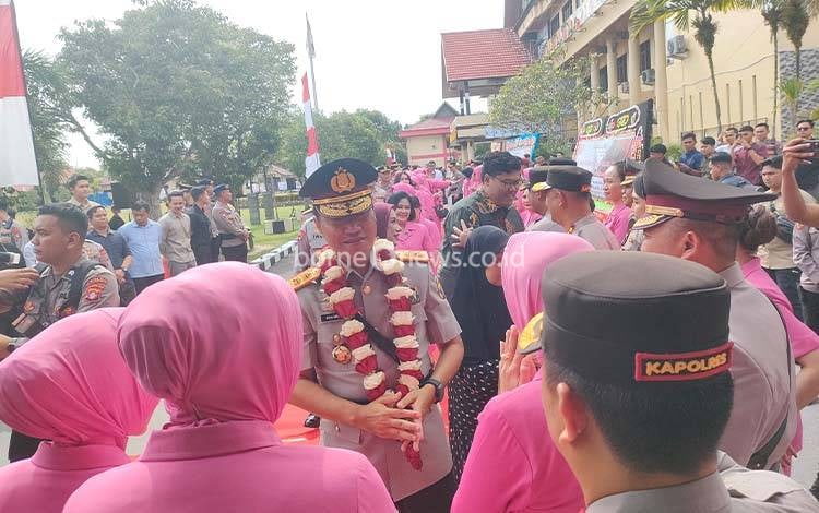Polda Kalteng Sertijab Wakapolda Hingga PJU
