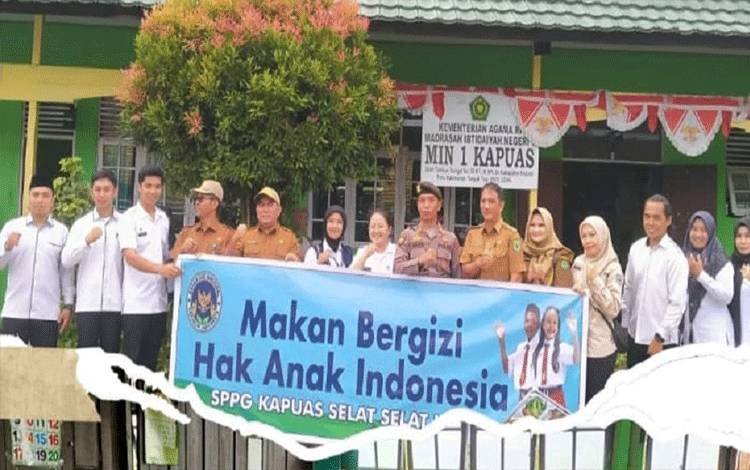 Program MBG di Kapuas Mulai Rambah MIN 1 Kapuas