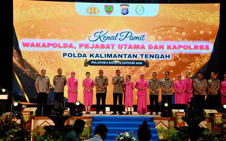 Wagub Kalteng Hadiri Kenal Pamit Wakapolda