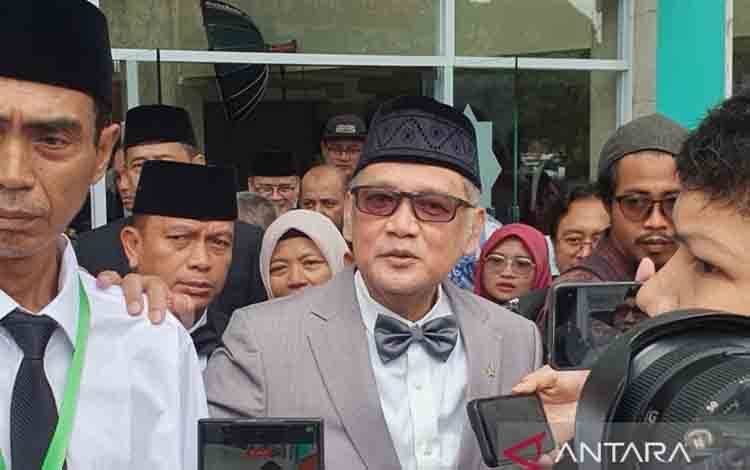 Menteri Haji dan Umrah RI Mohammad Irfan Yusuf. ANTARA/Asep Firmansyah