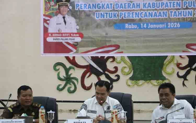 Bupati Pulang Pisau Tekankan Rencana Kerja 2027 Harus pada Kepentingan Masyarakat