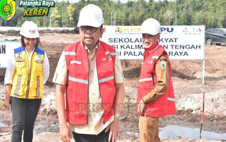 Progres Pembangunan Sekolah Rakyat Palangka Raya Capai Tahap Akhir
