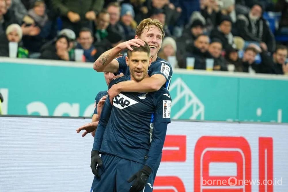 Hoffenheim Bantai Monchengladbach RB Leipzig Taklukkan Freiburg