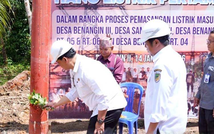 Bupati Barito Utara Sebut Listrik Kebutuhan Dasar, Pemerintah Hadir untuk Desa